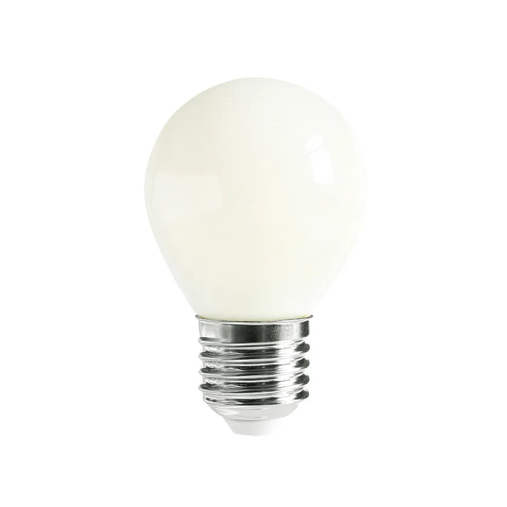 Fancy Round LED Filament Dimmable Frosted Globes (4W)
