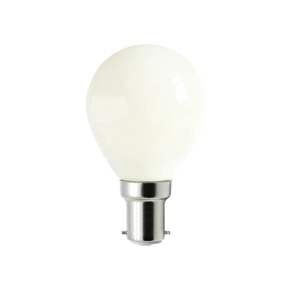 Fancy Round LED Filament Dimmable Frosted Globes (4W)