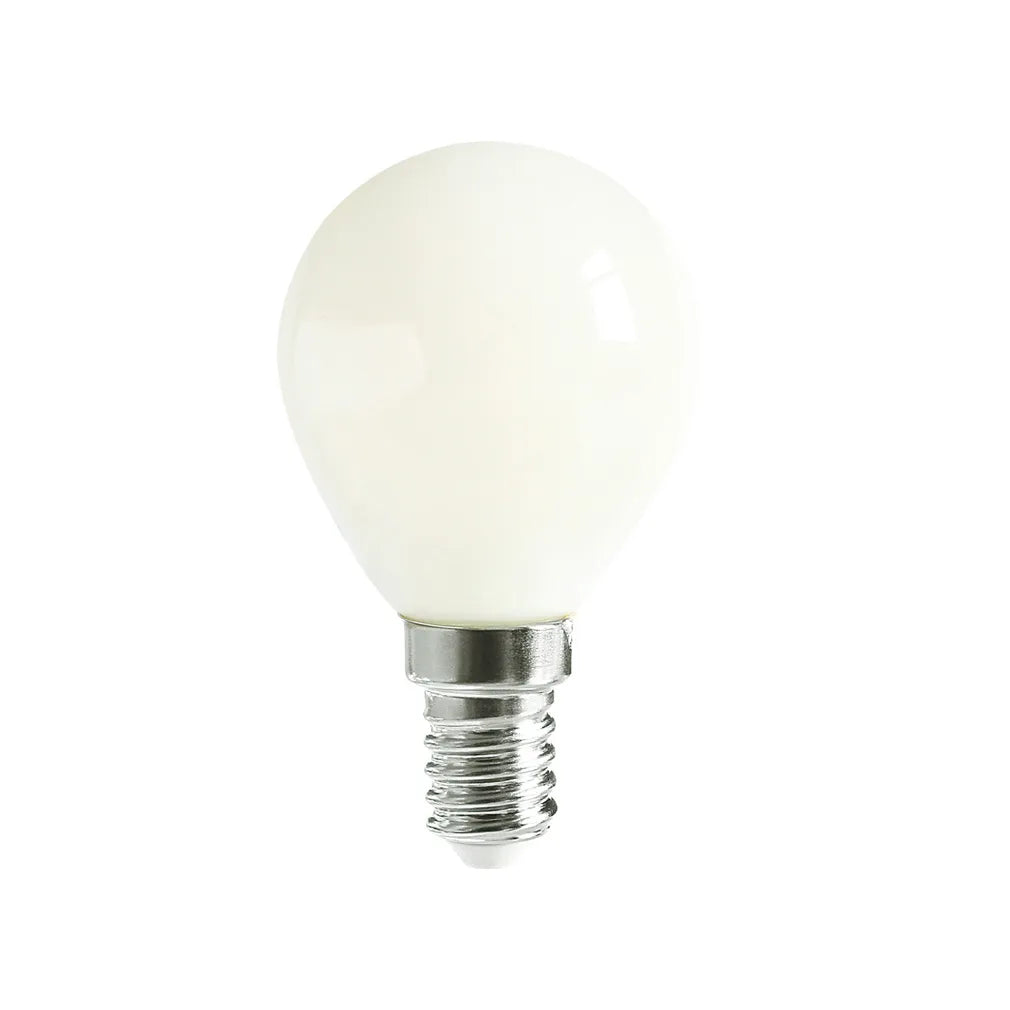 Fancy Round LED Filament Dimmable Frosted Globes (4W)