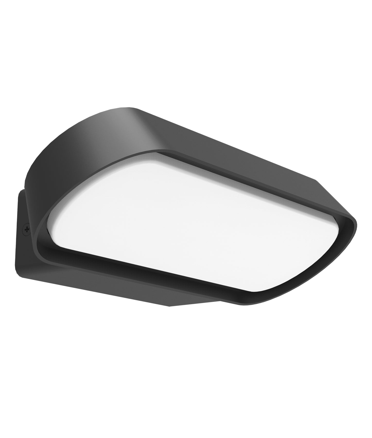 Exterior LED Surface Mounted Wall Light Ip65 Dark Grey 13w