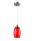 Glaze Ellipse Hand Blown Glass Pendant Light