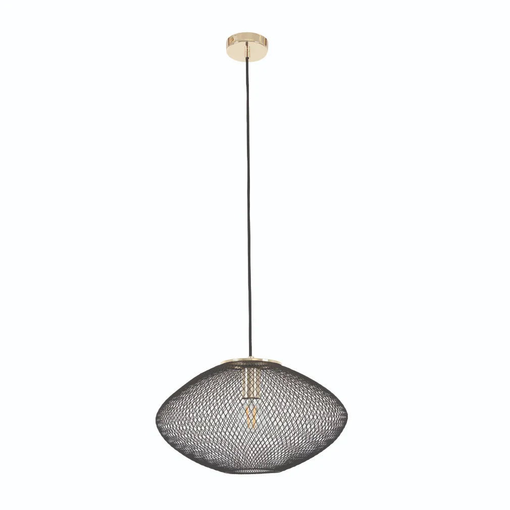 GOLPE: Modern Interior Large Oval Stainless Steel Pendant Lights