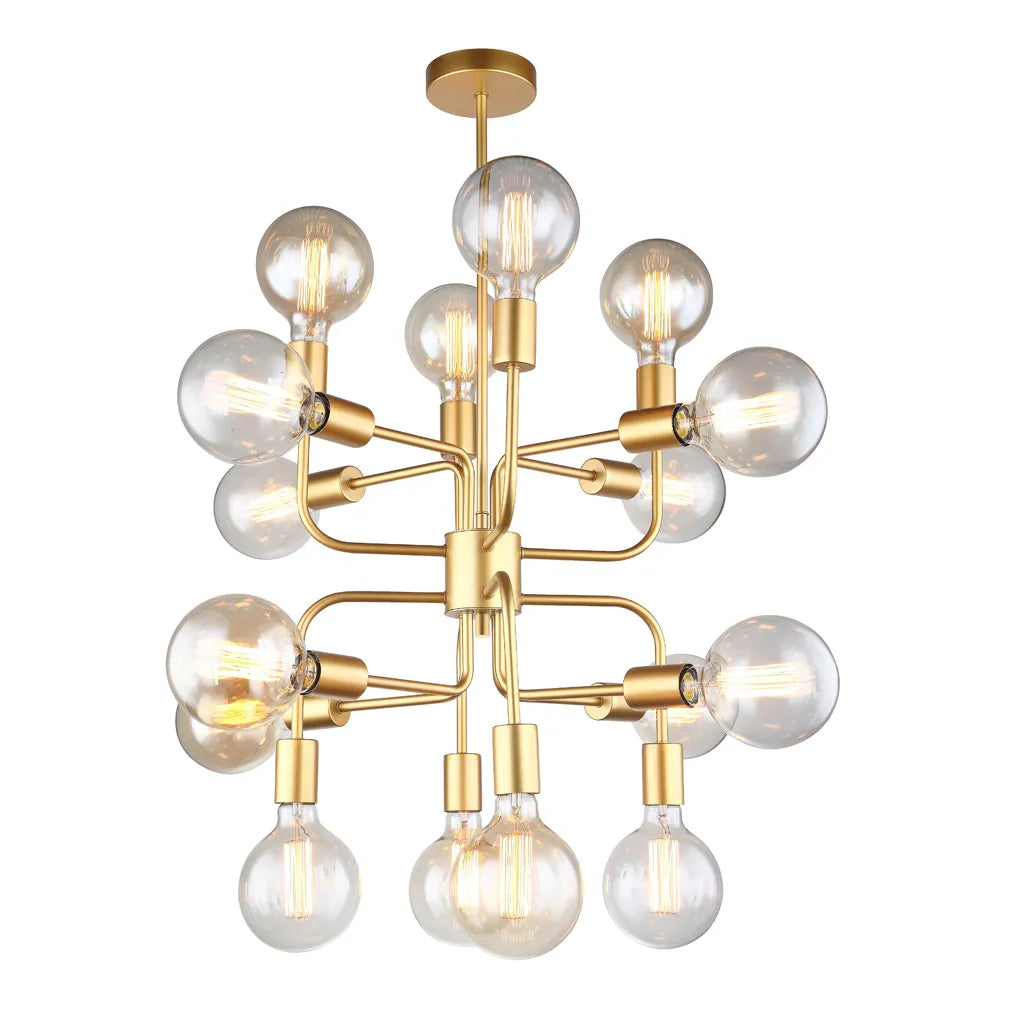 HEXADE: Interior Modern Abstract Pendant Light - 16 Lamps