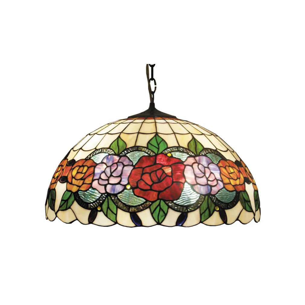 Red Rose Hanging Lamp