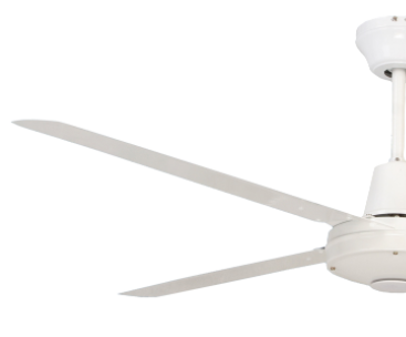 Precision White Ceiling Fan