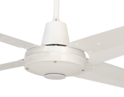 Precision White Ceiling Fan