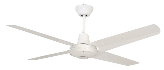 Precision White Ceiling Fan