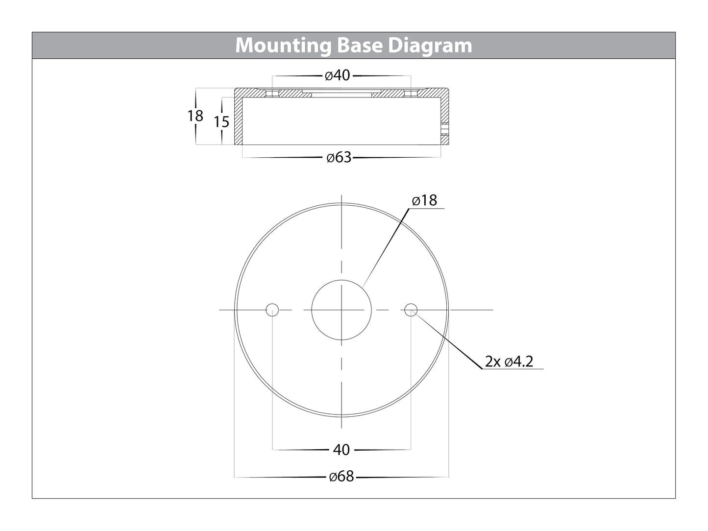 Highlite Black Tri Colour Up and Down Wall Pillar Lights
