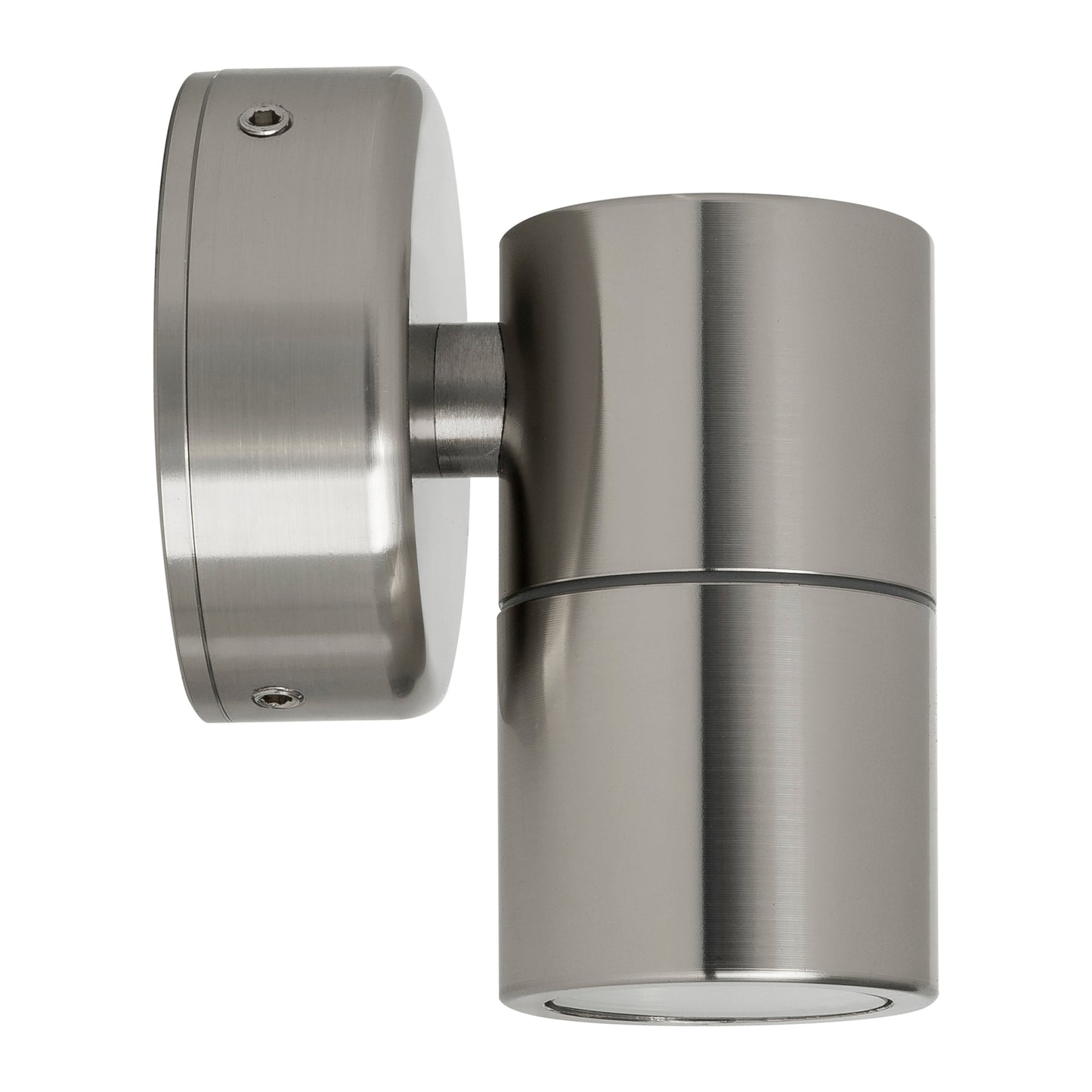 Single Fixed Wall Pillar Light 316 Stainless Steel