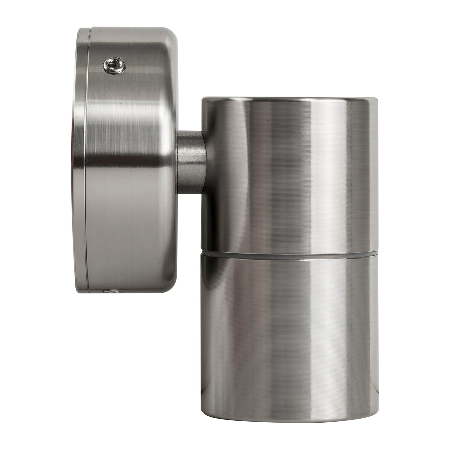 Single Fixed Wall Pillar Light 316 Stainless Steel