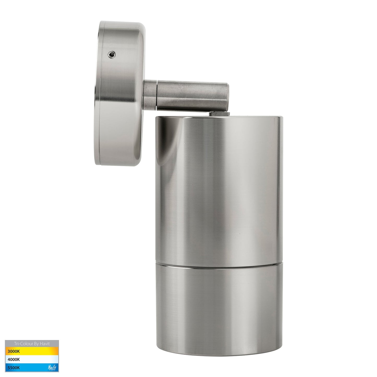 Single Adjustable Wall Pillar Light 316 Stainless Steel HV1208t