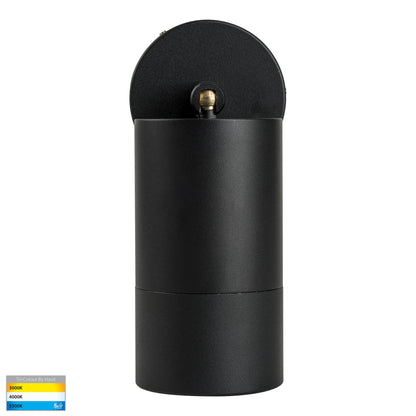 Single Adjustable Wall Pillar Light Black HV1228t