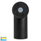 Single Adjustable Wall Pillar Light Black  HV1228t