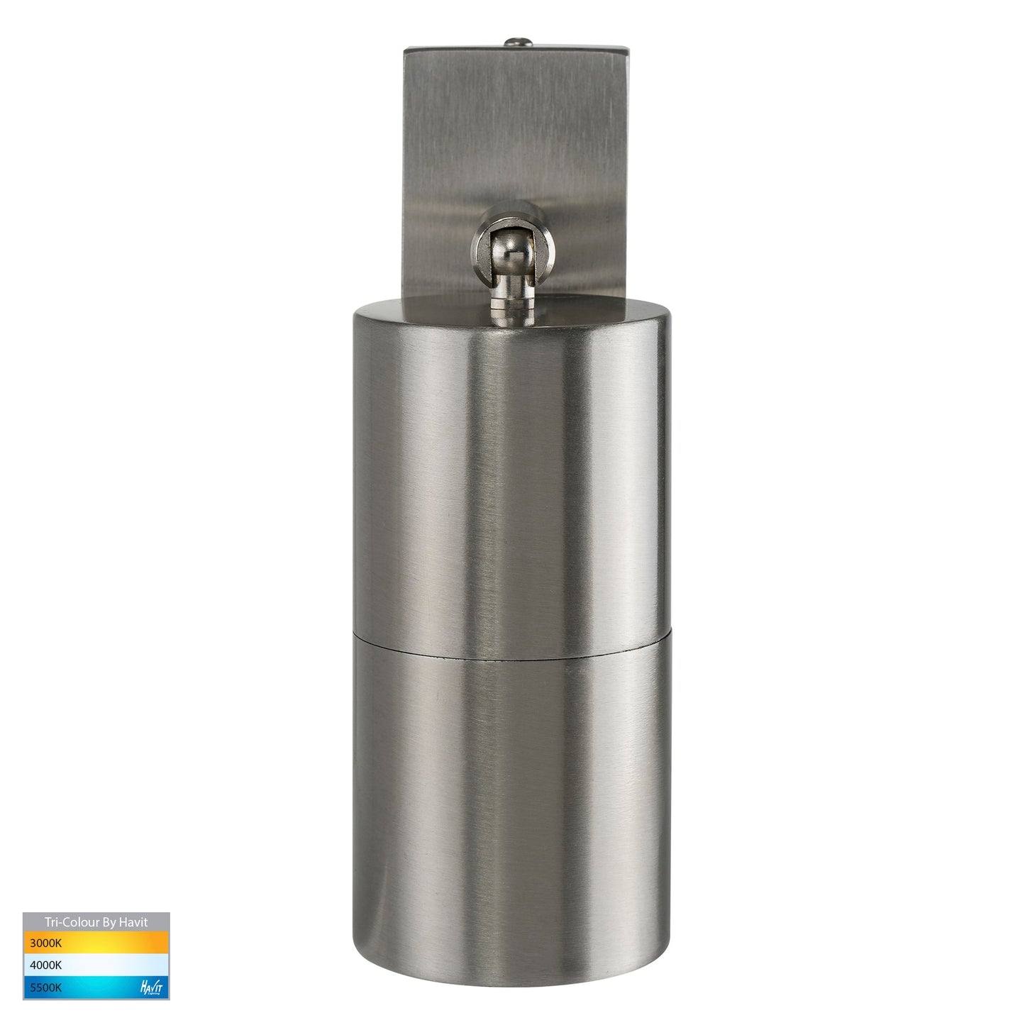 Single Adjustable Wall Pillar Light Stainless Steel HV1271t