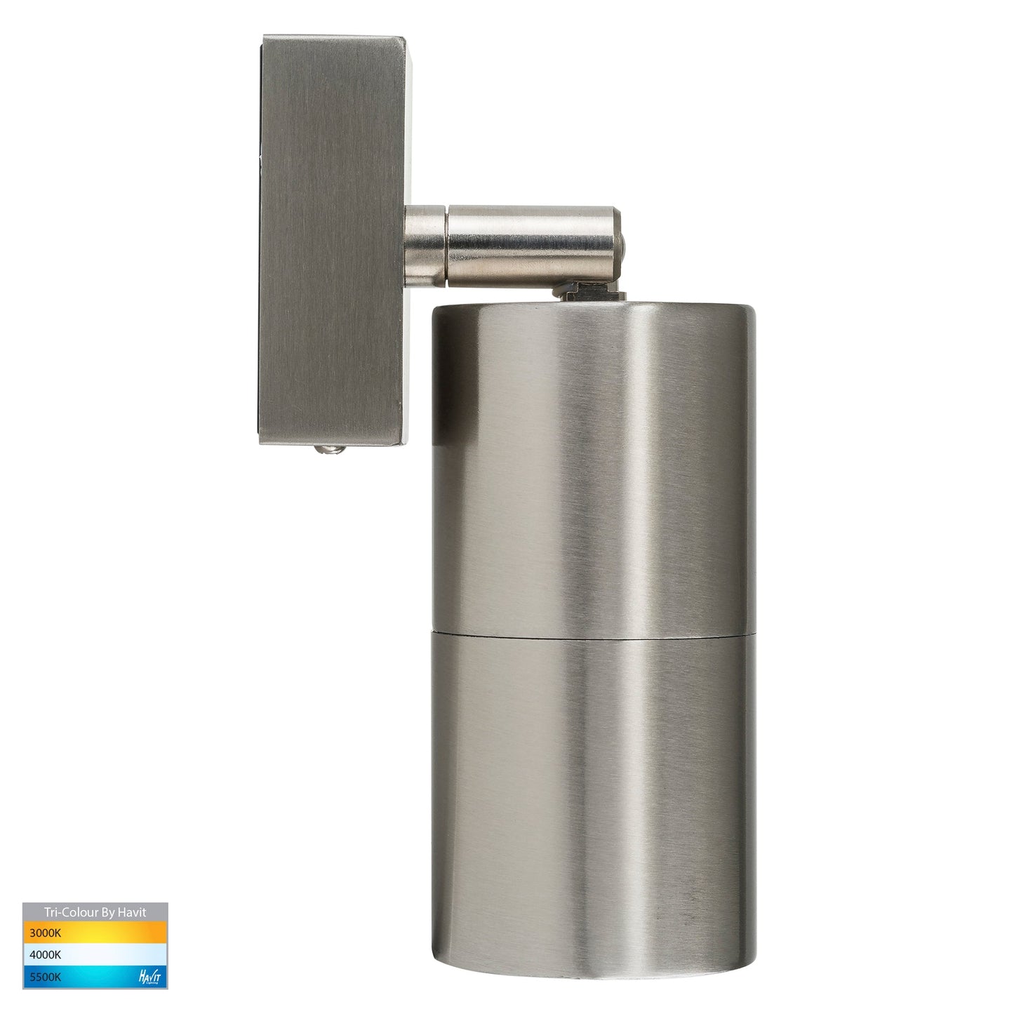 Single Adjustable Wall Pillar Light Stainless Steel HV1271t