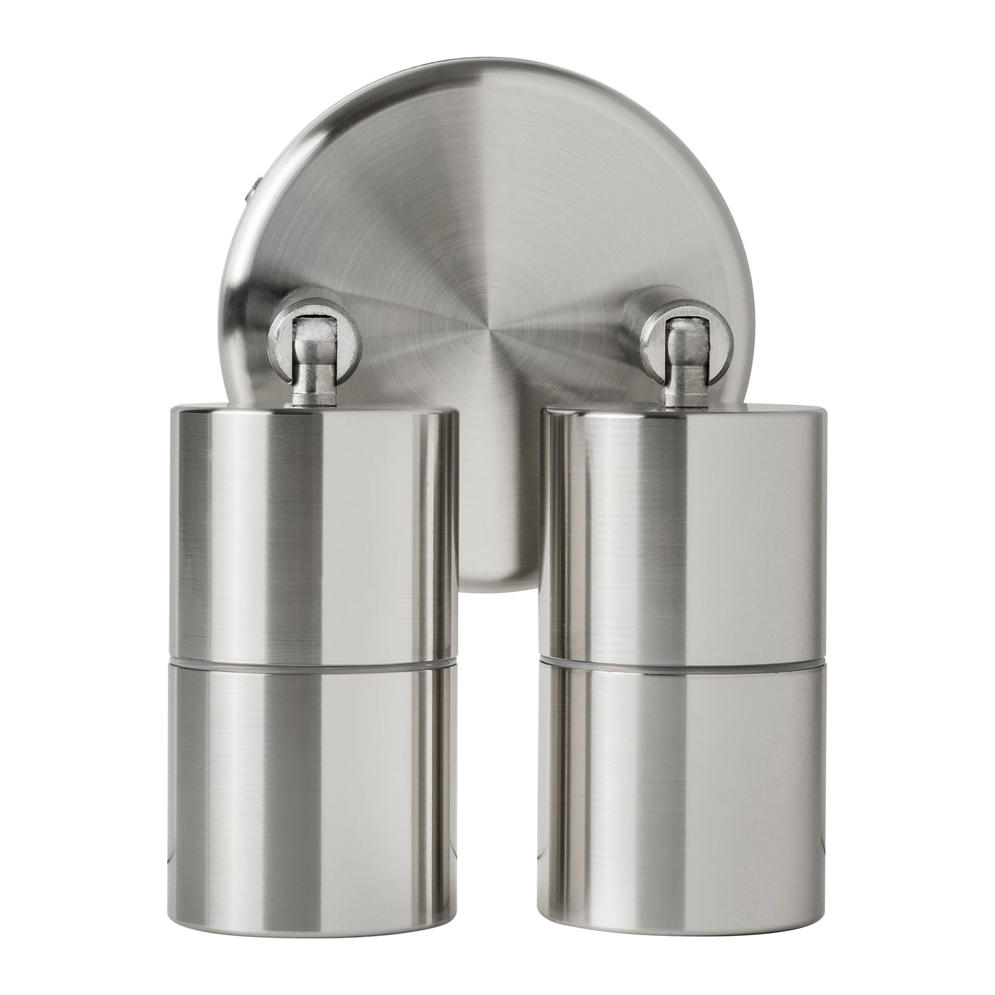 Double Adjustable Wall Pillar Light 316 Stainless Steel
