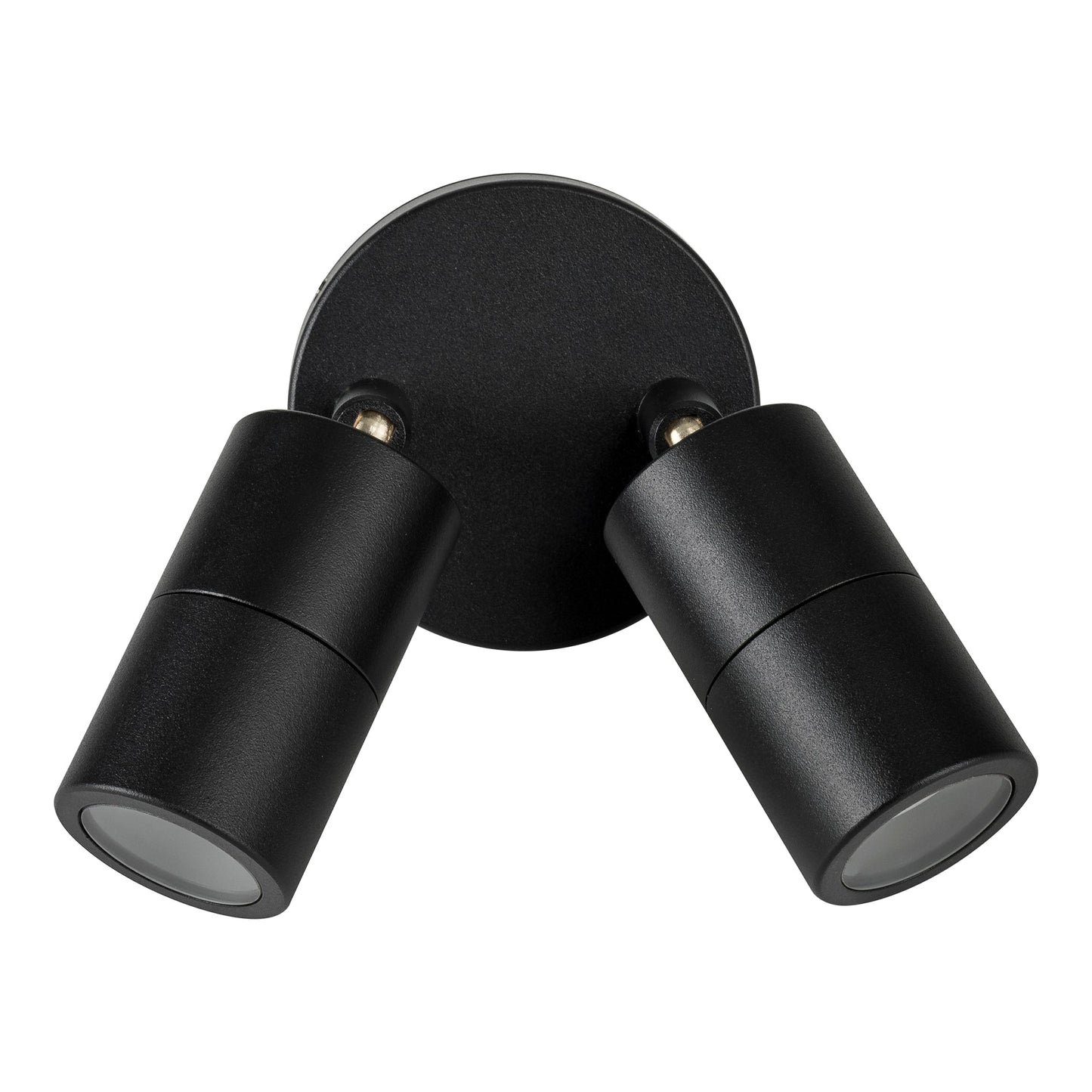 Double Adjustable Wall Pillar Light Black