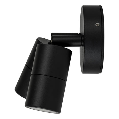 Double Adjustable Wall Pillar Light Black