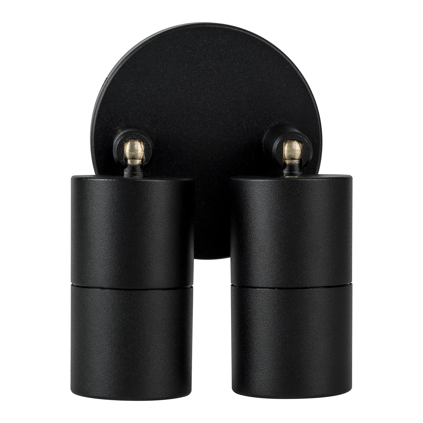 Double Adjustable Wall Pillar Light Black