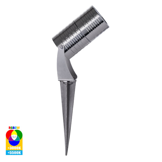 Garden Spike or Surface Mounted Light IP65 316 Stainless Steel
