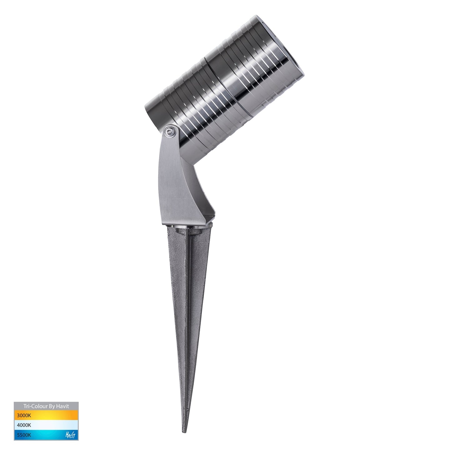 Garden Spike Or Surface Mounted Light Ip65 316 Stainless Steel HV1462t-Ss316