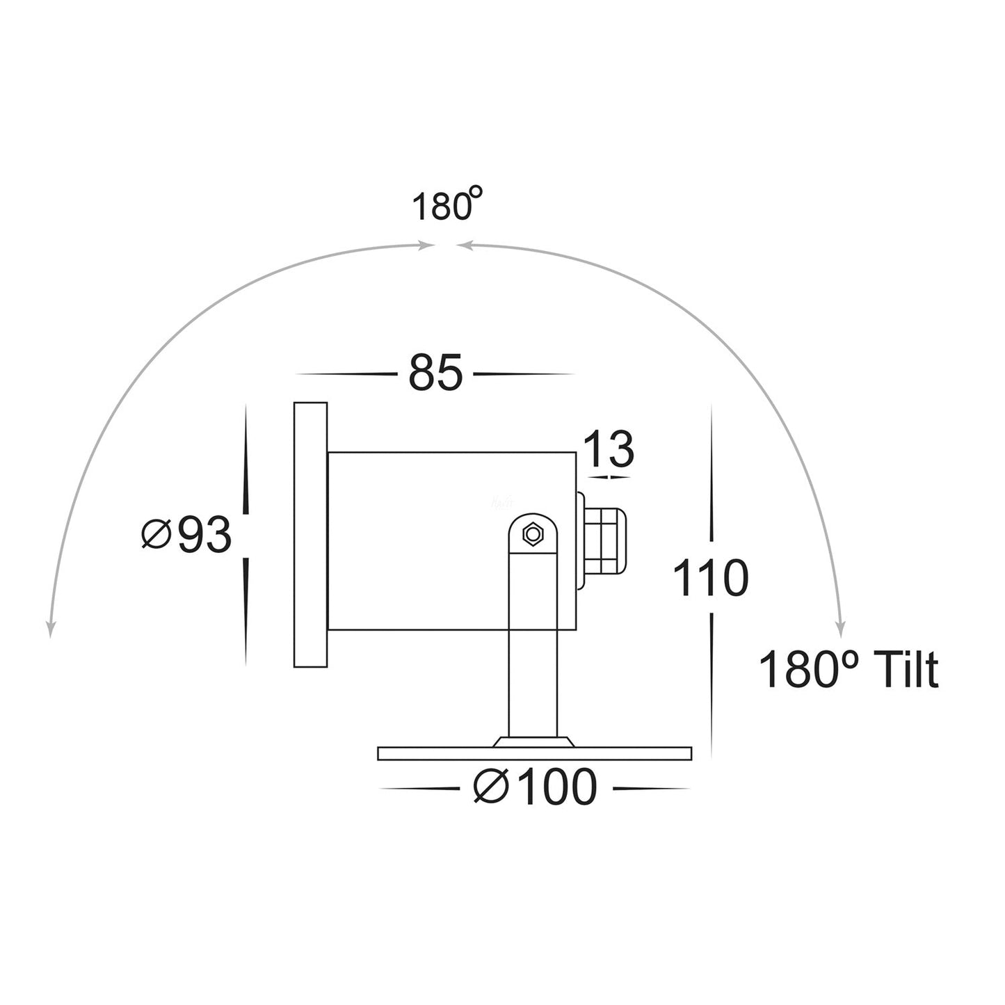 Submersible Pond Light Ip68 316 Stainless Steel HV1491rgbw