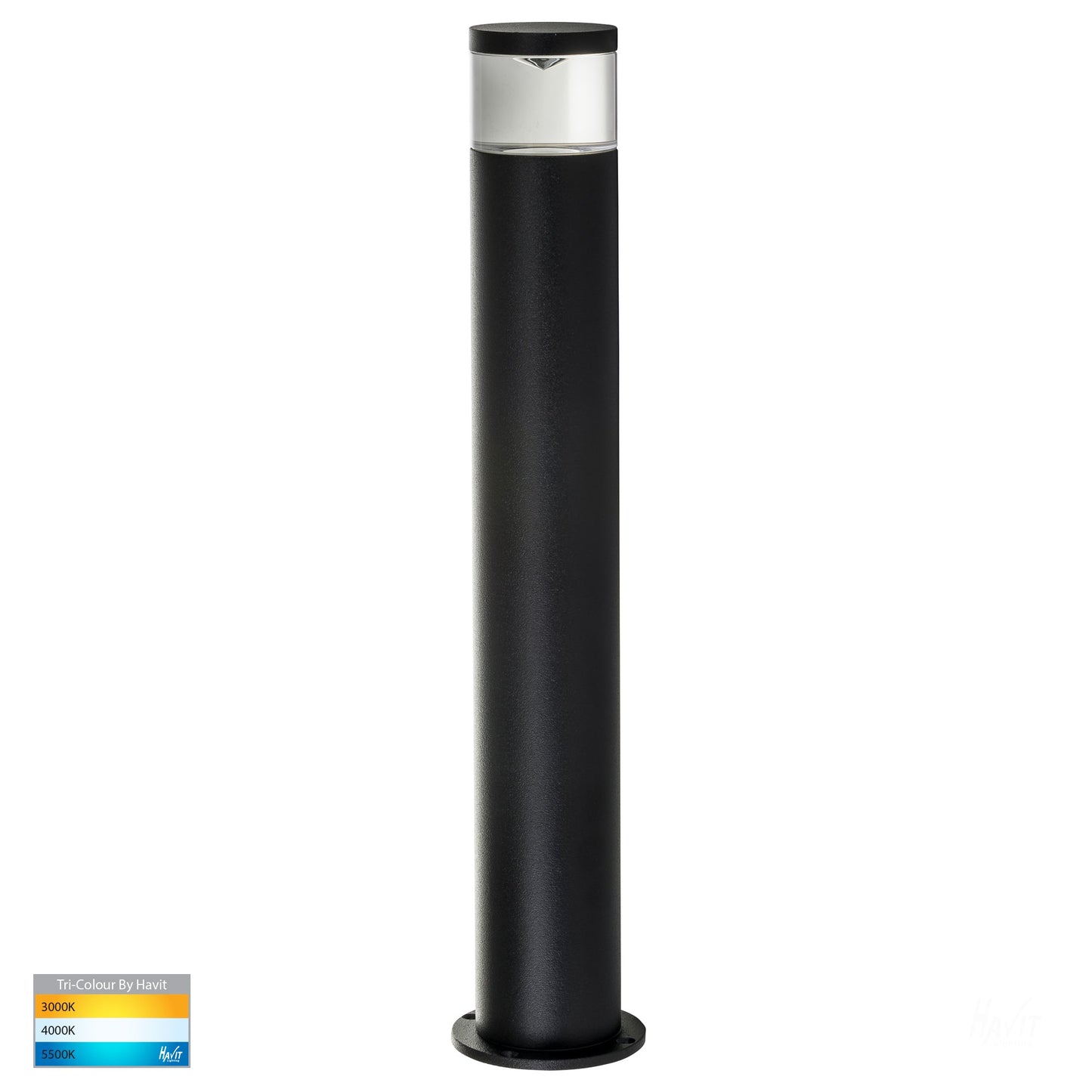 Black Bollard - 445mm