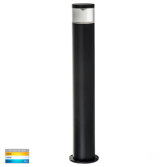 Black Bollard - 445mm