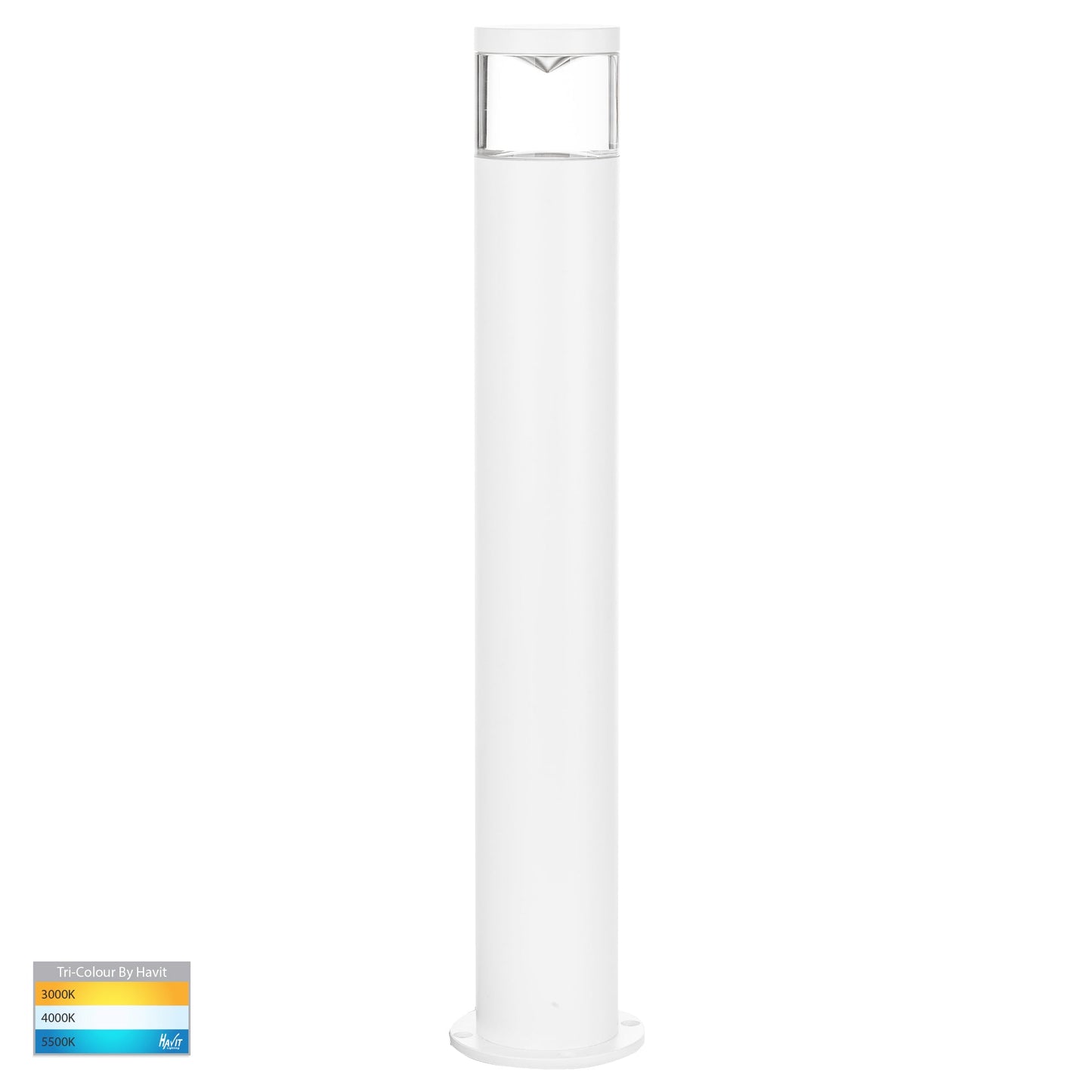 White Bollard - 445mm 