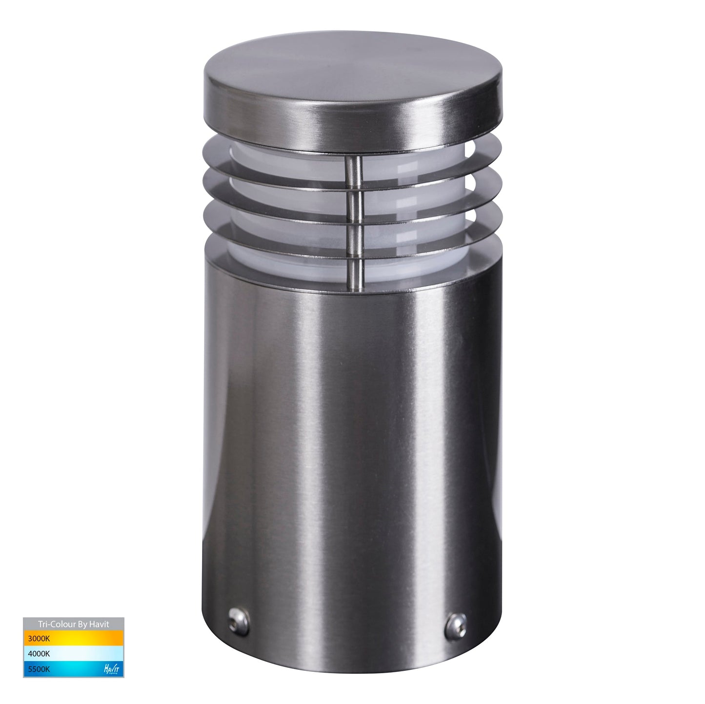 Mini Bollard Light Opal Diffuser 316 Stainless Steel - 190mm