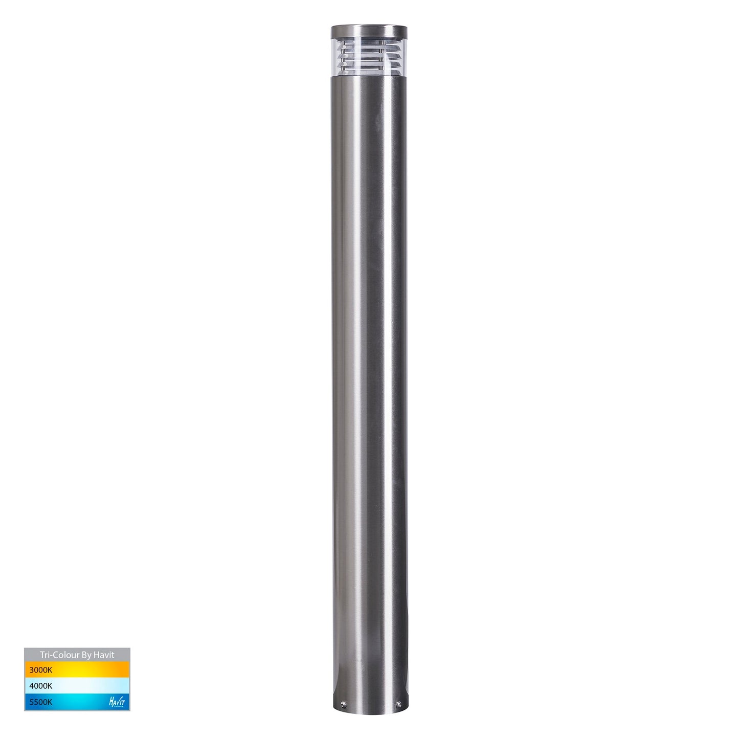 Maxi Louvred Bollard Light 316 Stainless Steel - 900mm