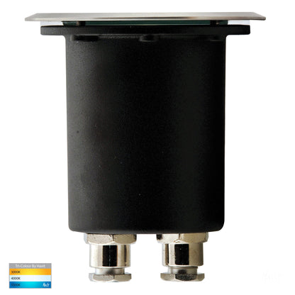 In-Ground Uplighter Round, 120mm 316 Stainless Steel Face