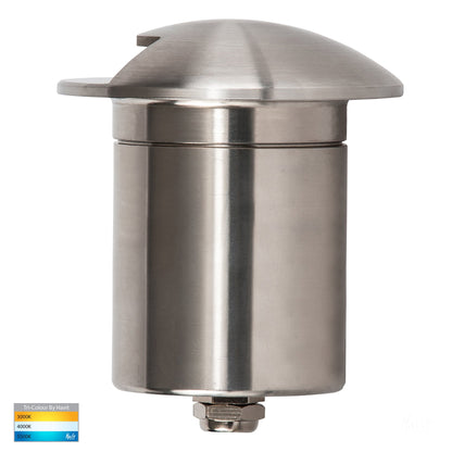 Viale 316 Stainless Steel Tri Colour LED Single Driveway Light