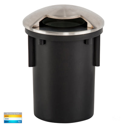 Viale 316 Stainless Steel Tri Colour LED Single Driveway Light