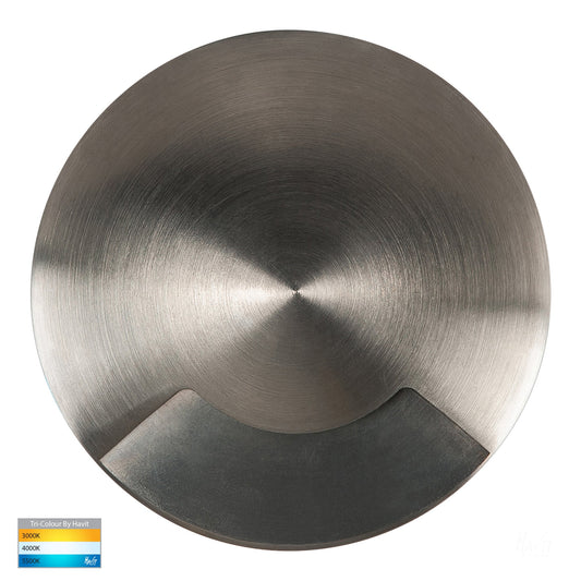 Viale 316 Stainless Steel Tri Colour LED Single Driveway Light