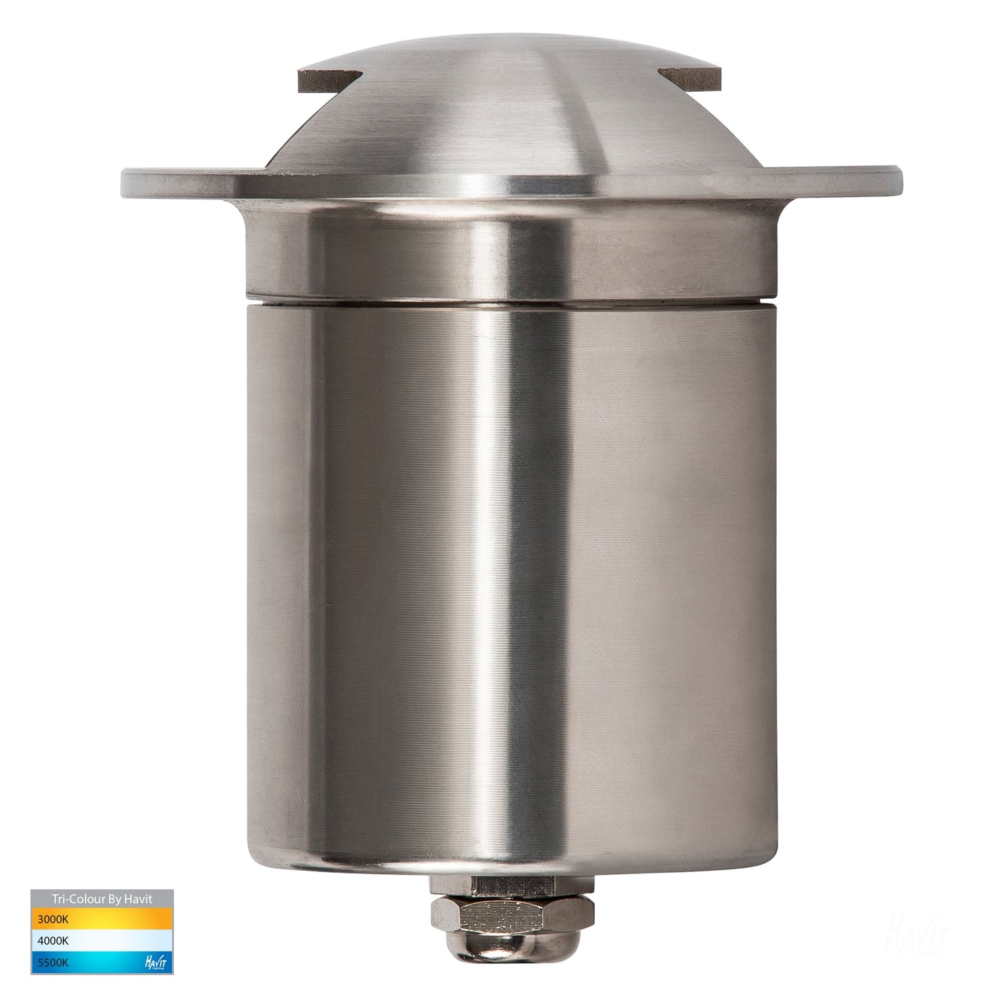 Viale 316 Stainless Steel Tri Colour LED Double Driveway Light