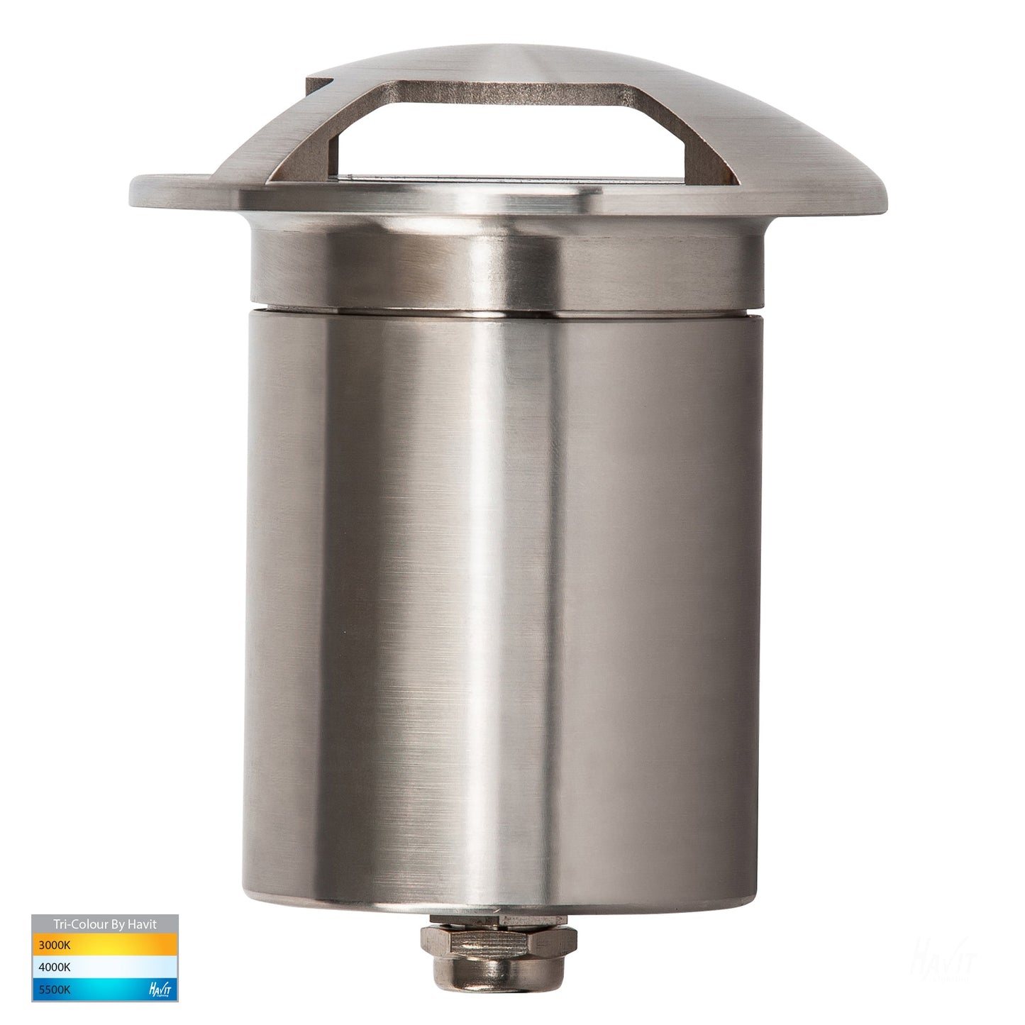 Viale 316 Stainless Steel Tri Colour LED Triple Driveway Light