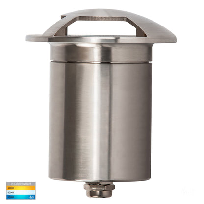 Viale 316 Stainless Steel Tri Colour LED Triple Driveway Light