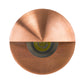 Mini Recessed Step Light With Eyelid Copper Face 
