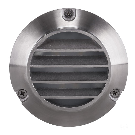 Surface Mounted Step Light With Grill 316 Stainless Steel