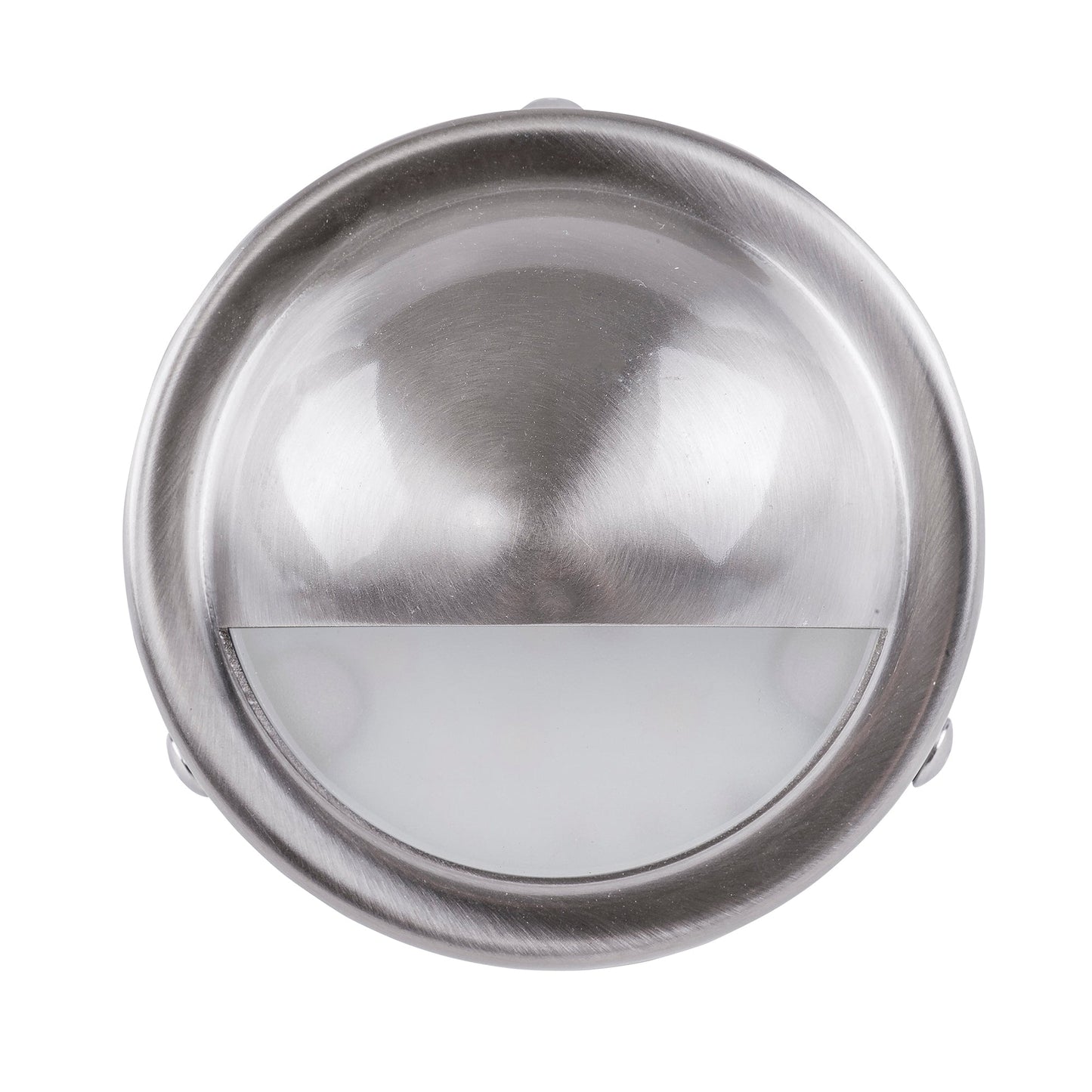 Surface Mounted Step Light With Large Eyelid 316 Stainless Steel