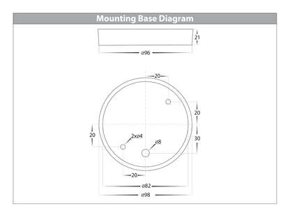 Surface Mounted Step Light With Eyelid Black