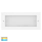 Recessed Brick Light with Plain White Face