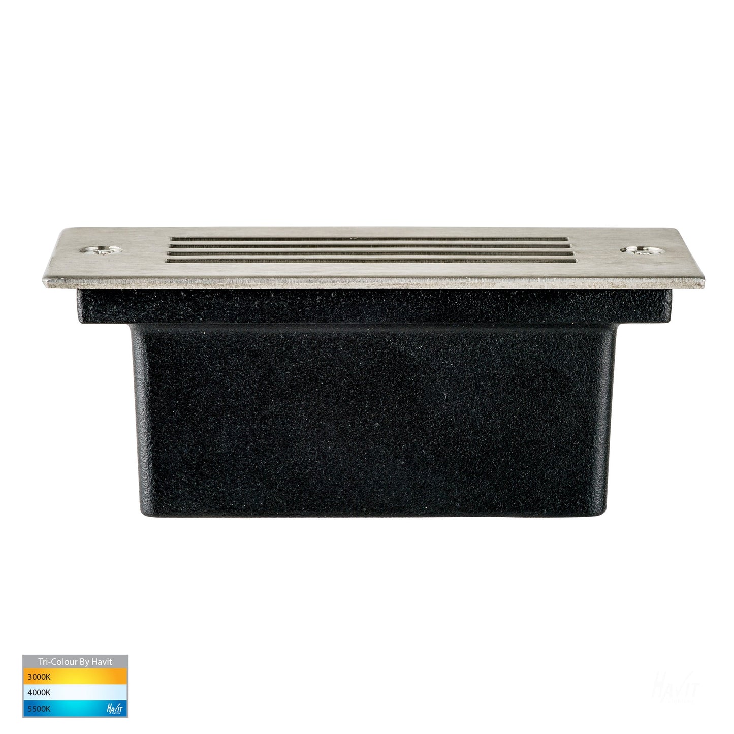 Recessed Brick Light With 316 Stainless Steel Face Grill Cover HV3008t-Ss316-12v