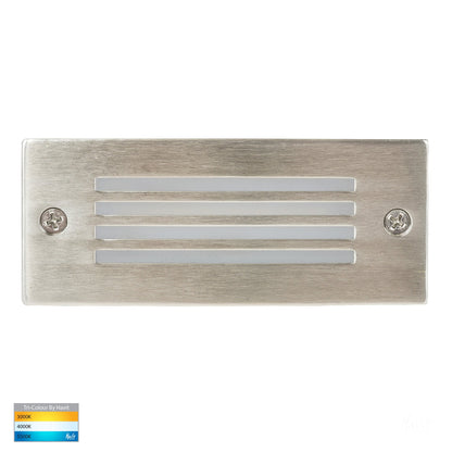 Recessed Brick Light With 316 Stainless Steel Face Grill Cover HV3006t-Ss316-12v