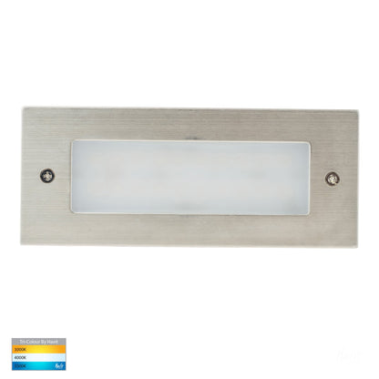 Recessed Brick Light With Plain 316 Stainless Steel Face HV3007t-Ss316-12v