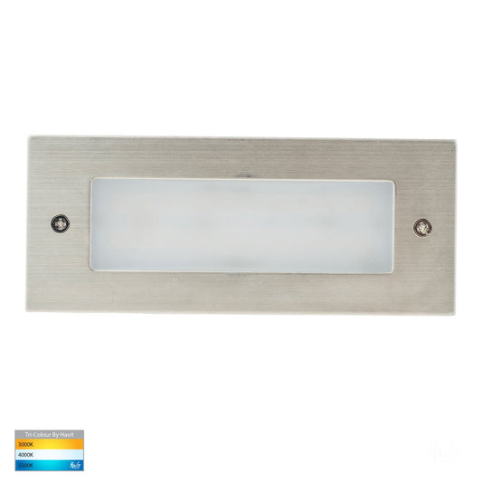 Recessed Brick Light With Plain 316 Stainless Steel Face HV3007t-Ss316-12v