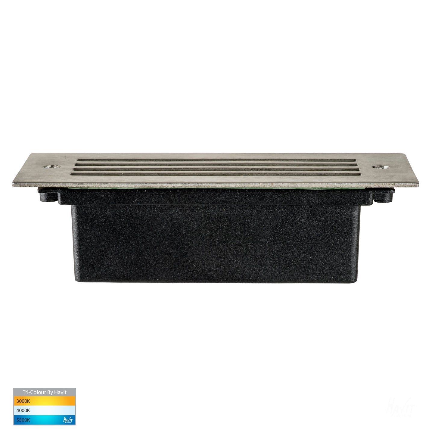 Recessed Brick Light With 316 Stainless Steel Face Grill Cover HV3006t-Ss316-12v