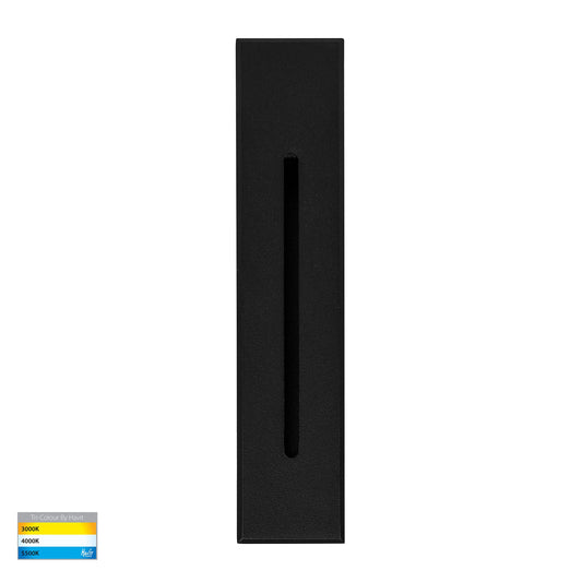 Recessed Large Rectangle Black Step Light