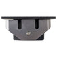 Recessed Square Step Light Black Aluminium 